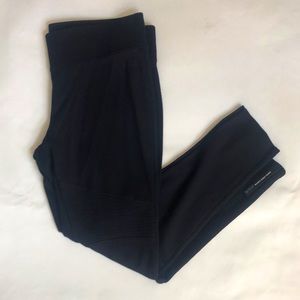 Black Leggings w/ Front Texture